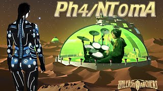 Phantoma Ph4NT0mA  Unleash The Archers Drum Cover  Toby  Age 12 [upl. by Goodrow621]