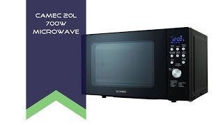 Camec 20L 700w Microwave  Customer Feedback Video [upl. by Jessamyn]