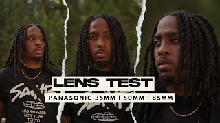 Panasonic LUMIX S5II  Panasonic 35mm  50mm  85mm  Test Footage [upl. by Brent192]