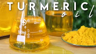 I made Turmeric Infused Oil  Following DIY Beauty Bases Recipe [upl. by Byrom422]