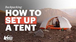 How to Set Up a Tent [upl. by Adarbil288]