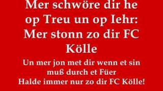 1FC Köln Hymne Lyrics [upl. by Bohon]