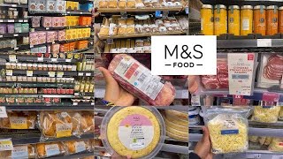 MampS FOOD STORE HAULINSIDE MampS GROCERY STOREMARKS AND SPENCER FOOD HALL LONDON [upl. by Aloysia]