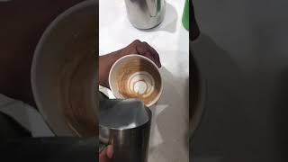 Mocha ☕️ Coffee viralvideo latteeart coffee coffeeart barista latteart [upl. by Salem]