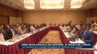 10e revue annuelle des réformes et projets de l’UEMOA [upl. by Joris]