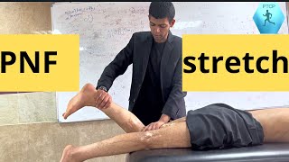 PNF Stretch For Burn Patient hold relaxcontract relax agonist Contraction [upl. by Kannry409]