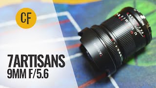 7Artisans 9mm f56 full frame  lens review [upl. by Atinuhs]