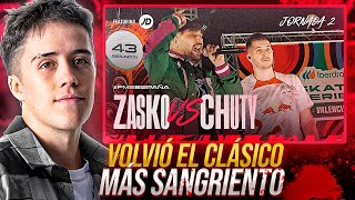 GAZIR reacciona a CHUTY vs ZASKO en FMS ESPAÑA 🇪🇸 [upl. by Firmin]