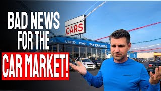 The Car Market is Collapsing  Heres Why  Market Updates [upl. by Norbie]