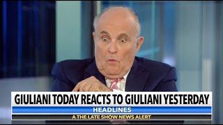 Guiliani Today Reacts To Giuliani Yesterday [upl. by Clo]