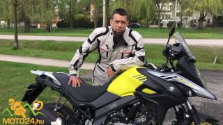 Suzuki VStrom 650 XT 2017 teszt  Onroadhu [upl. by Kalikow]