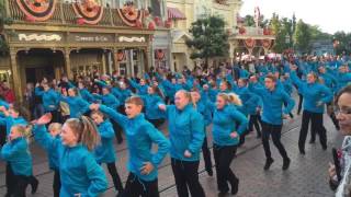 Parade IFDPA Disneyland Paris oct 9 2016 [upl. by Ludvig]