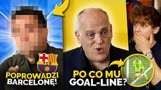 TO ON BĘDZIE TRENEREM FC Barcelony w przyszłym sezonie Szef La Ligi z ABSURDALNĄ WYPOWIEDZIĄ [upl. by Leann]