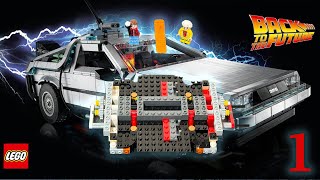 Building a Lego DeLorean Part 1  the base [upl. by Aisanat]