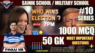 1000 MCQ Question Series Class  10  Sainik School GK Online Class  Military School Coaching [upl. by Brucie]