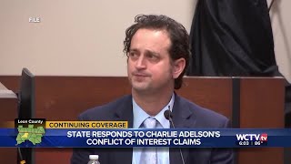 State responds to Charlie Adelsons conflict of interest claims [upl. by Otes]