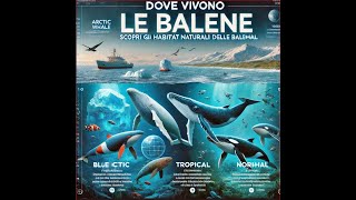 quotDove Vivono le Balene Gli Habitat delle Diverse Specie in Tutti gli Oceaniquot [upl. by Ezalb788]