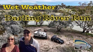 Driving the Darling River Run  Rain turns the black soil super slippery [upl. by Darya]