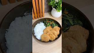 Menu Diet Defisit Kalori  Patty Ayam Wortel  Tumis Bayam Pedas [upl. by Karen]