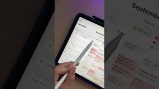 Customizing Apple calendar applenotes ipadpro ipados18 [upl. by Noira]