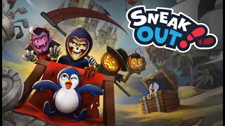 Sneak Out Gameplay Trailer 👻🐧🎃 [upl. by Bahner]