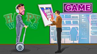 DANIREP VA A COMPRAR EL GTA 6  Happy Wheels [upl. by Elna]