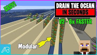 Minecraft Water Removal Machine Modular Version 2 120 Java [upl. by Jess]