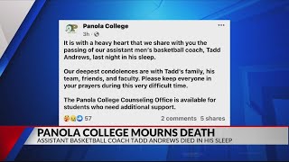 Panola College mourns death of mens basketball assistant coach [upl. by Aicsile142]