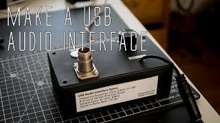 DIY USB Audio Interface with Phantom Power [upl. by Ielerol189]