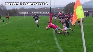 Matson RFC v Barnstaple Chiefs Regional 1 SW 202425 [upl. by Vina]