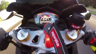 Aprilia RS660 Acceleration 100200 kmh  Top Speed [upl. by Asirb333]