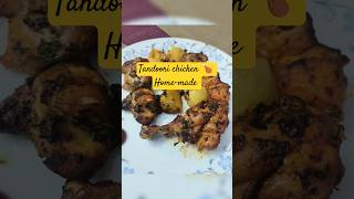 Tandoori chicken in Air fryer ghar pe easy youtubeshorts shortvideo love tasty chicken chike [upl. by Maclean909]