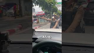 Policeman Holds GUN to Trucker 🚓 shorts jaynatthapol [upl. by Brecher]