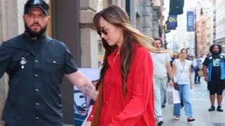 Dakota Johnson Spotted In Hotel With Boyfriend Chris Martin [upl. by Adachi]