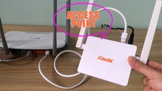 How to add KASDA WiFi router to your network  Access Point mode   NETVN [upl. by Ayna916]