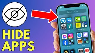 How To Hide Apps On iPhone  Quick Guide [upl. by Olodort]