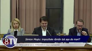 Simion Moșiu consilierul local nemulțumit de taxe și impozitele mari din Timișoara [upl. by Nehcterg]