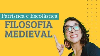 Filosofia Medieval  Patrística e Escolástica [upl. by Nilyad286]