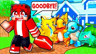 SAYING GOODBYE to MY POKEMON in MINECRAFT [upl. by Eiramannod257]