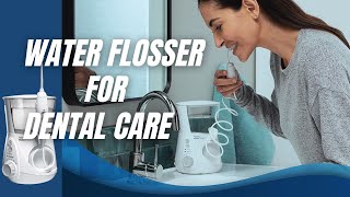 Waterpik Aquarius Water Flosser Professional For Teeth Gums Braces Dental Care  PQS Digital IT [upl. by Yrrej]