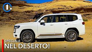 Con la Toyota LAND CRUISER nel mezzo del DESERTO per seguire la DAKAR [upl. by Anol617]