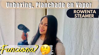 Plancha Cortinas en minutos a Vapor Unboxing Rowenta Steamer Cortinas IKEA 100 algodón [upl. by Theurich]