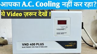 V Guard VND 400 Plus voltage stabilizer full inside review in hindiSkill development [upl. by Schouten90]