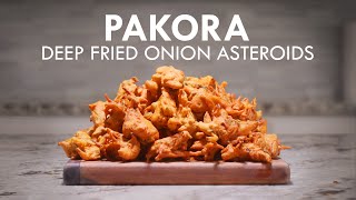 An Onion Ring Combined with a French Fry  Pakora [upl. by Nojram]