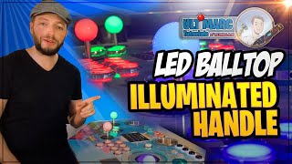 Ultimarc Product Tutorials  LED Balltop  Illuminated handle [upl. by Nahbois]