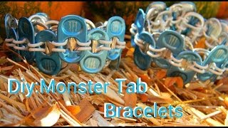 DiyMonster Tab Bracelets [upl. by Alarice305]