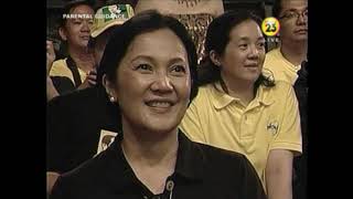 Aquino sings Watch What Happens Estudyante Blues at party [upl. by Melvyn]