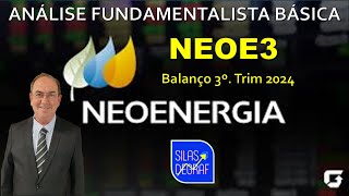 NEOE3  NEOENERGIA SA ANÁLISE FUNDAMENTALISTA BÁSICA PROF SILAS DEGRAF [upl. by Acsicnarf]