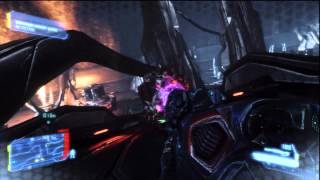 Crysis 3  Gods And Monsters 3rd Ceph Mindcarrier Close The Ceph Wormhole Claire Psycho PS3 [upl. by Annodas]