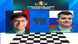 Alireza vs Nepo Crunchlabs master chess champions [upl. by Cathlene]